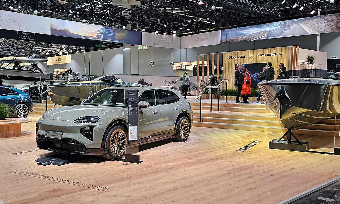 Porsche x Frauscher @ Boot Düsseldorf 2026